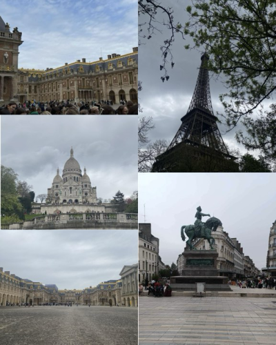 Kolaż zdjęć Paryż 3