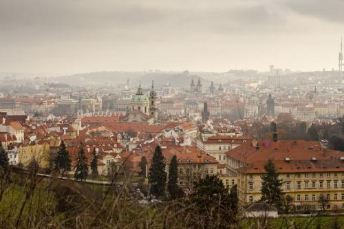 Widok na Pragę.